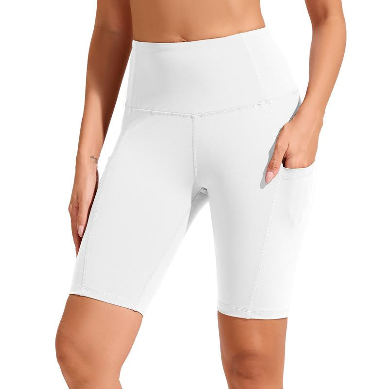 SHOWITTY Women'S High Waisted 1/3 Pack Biker Shorts with Pockets, 5"/11" Tummy Control plus Size Spandex Shorts for Gym Yoga Running Summer Clothes #Tiktokshopblackfriday #Tiktokshopcybermonday