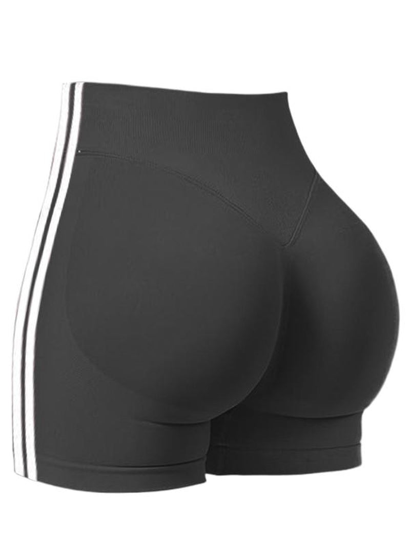 Seamless Shorts for Women, 1-5 Pack Invisable Scrunch Butt Lifting Gym Seamless Booty Biker Shorts, Breathable Comfortable High Stretch Skinny Shorts, Gym Shorts, Ladies Sportswear for Indoor Outdoor Wear