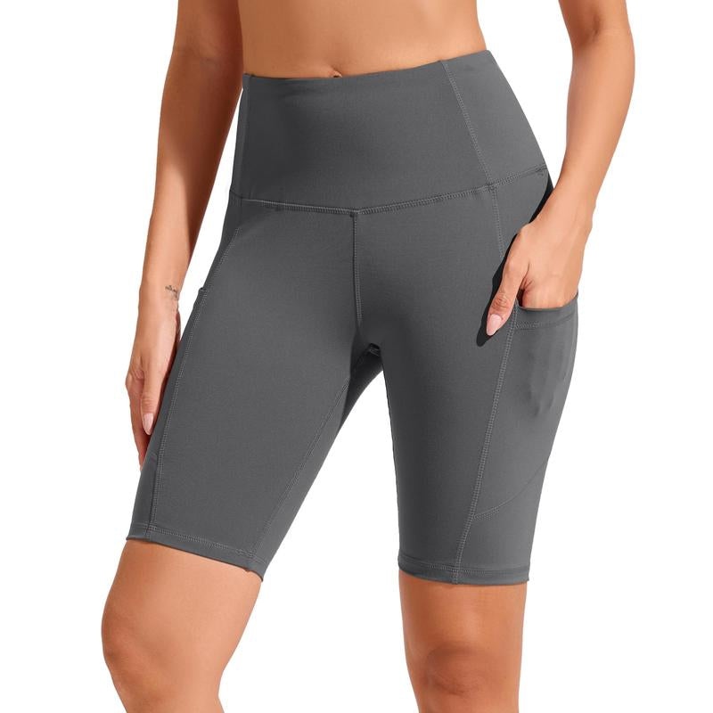 SHOWITTY Women'S High Waisted 1/3 Pack Biker Shorts with Pockets, 5"/11" Tummy Control plus Size Spandex Shorts for Gym Yoga Running Summer Clothes #Tiktokshopblackfriday #Tiktokshopcybermonday
